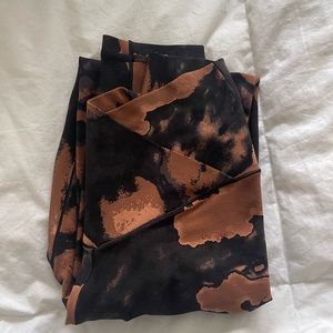 Aerie Offline Crossover Acid Wash Legging